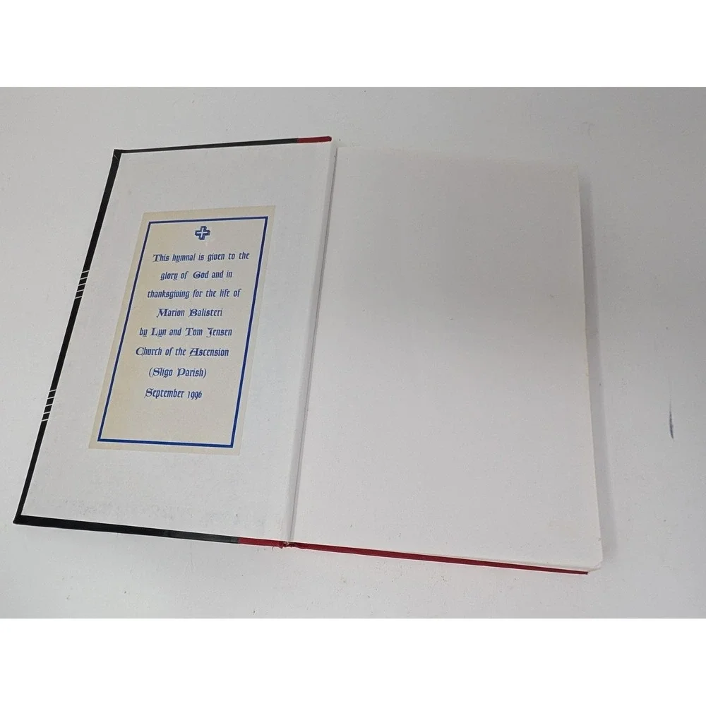 Vintage 1993 Lift Every Voice And Sing II African American Hymnal HC Red Church